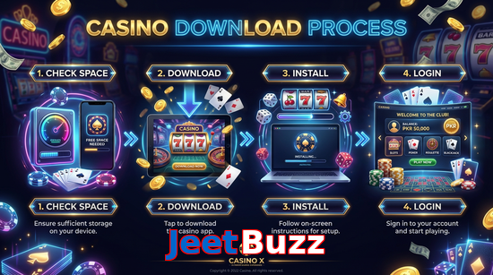 Game list for JeetBuzz download section