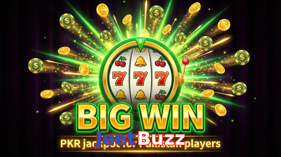 Big win animation on JeetBuzz slot game